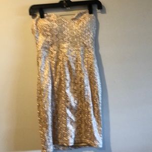 Strapless special occasion dress